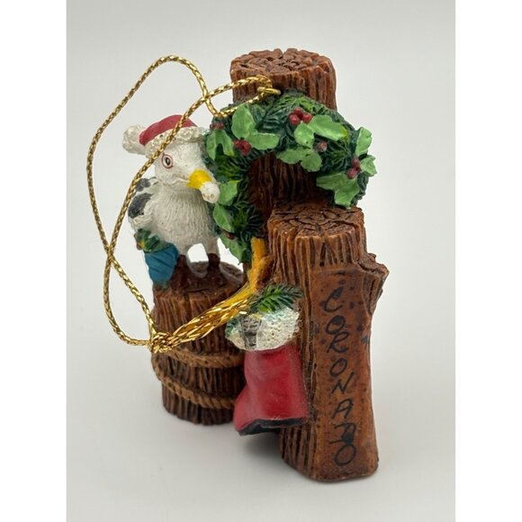 Cape Shore Coronado Christmas Tree Ornament Seagull Bird Beach Coastal - Picture 7 of 7